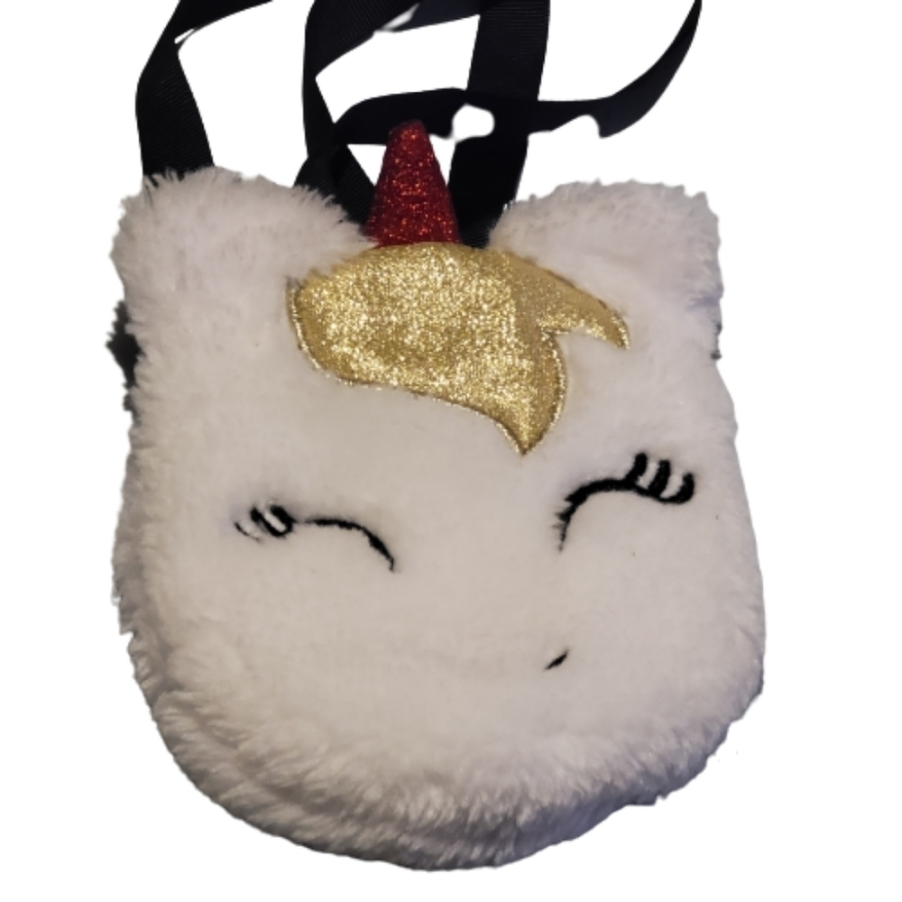 PINK & VIOLET UNICORN BAG shoulder bag crossbody purse unicorn head